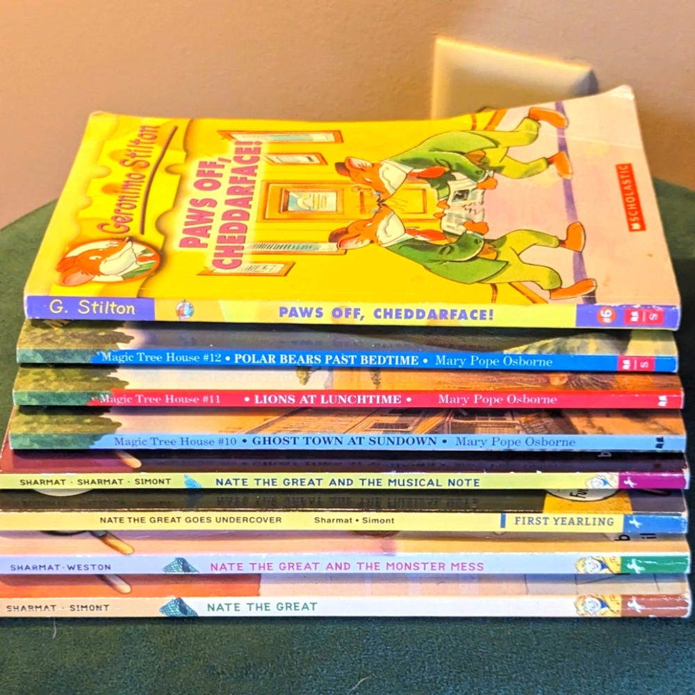 8 Children's Book Ages 6-9 Reading level 2-3